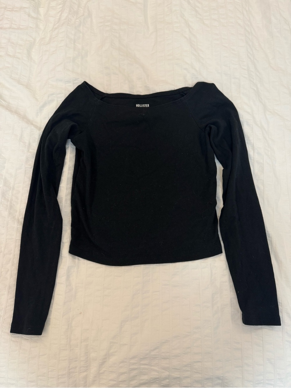Hollister black long sleeve - size xs
